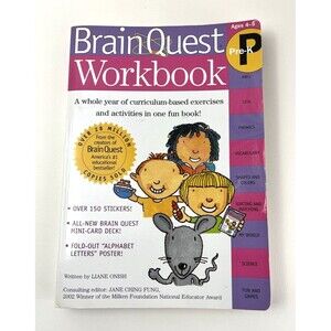 Brain Quest Workbooks Series Brain Quest Workbook: Pre-K by Liane Onish (2008)